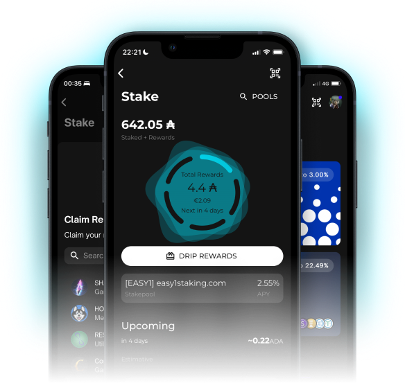 Begin Wallet Screens