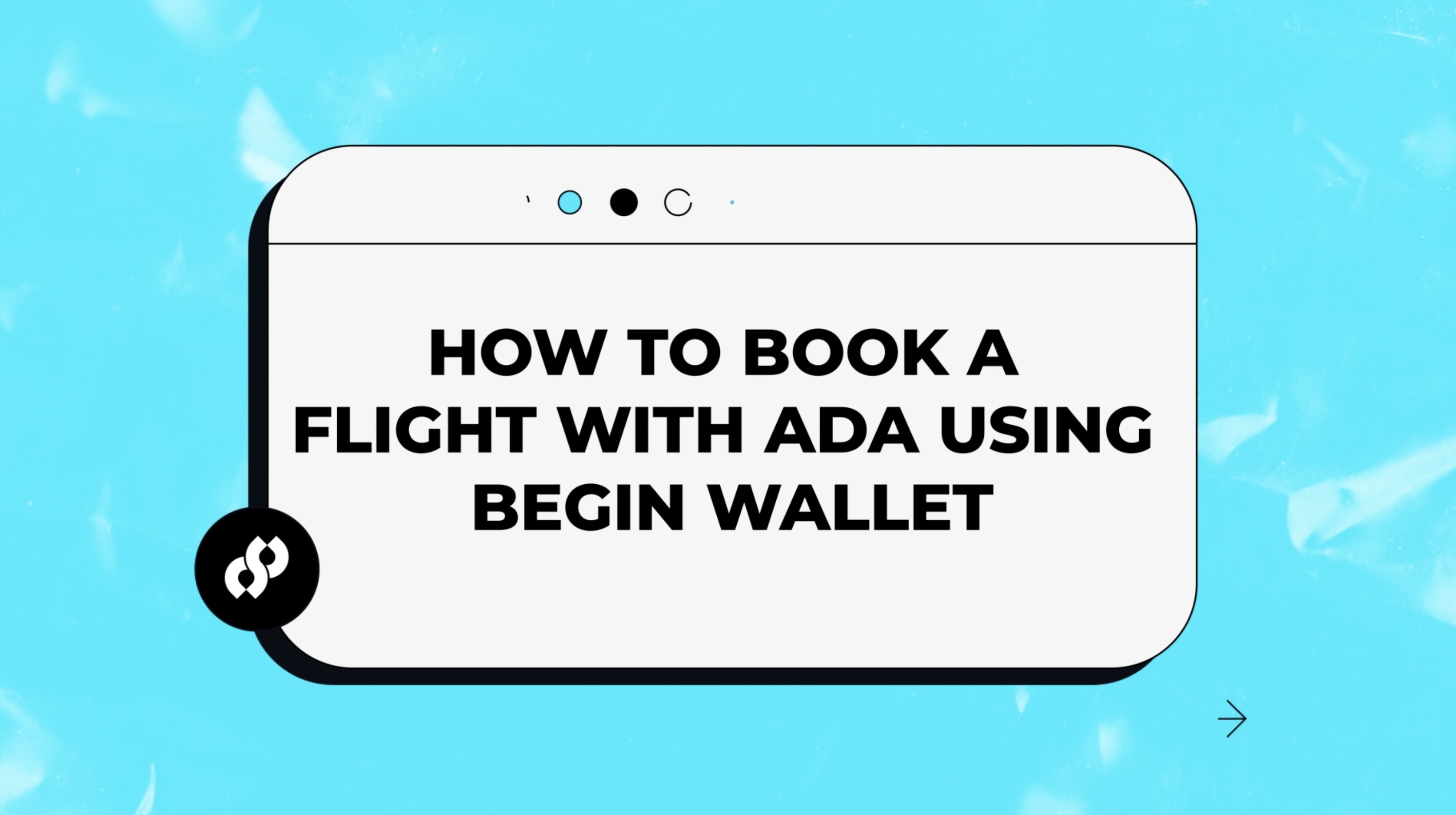Cover Image for Book Flights with Crypto (ADA) in Begin Wallet